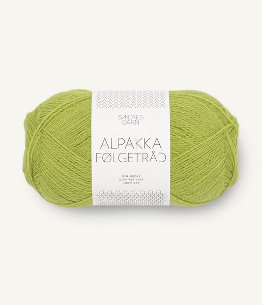 Hovedbilde Alpakka Følgetråd 9825 Sunny Lime 