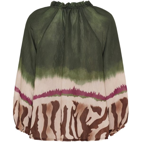 Hovedbilde MARTA DU CHATEAU - BELLADONNA BLUSE - GRØNN