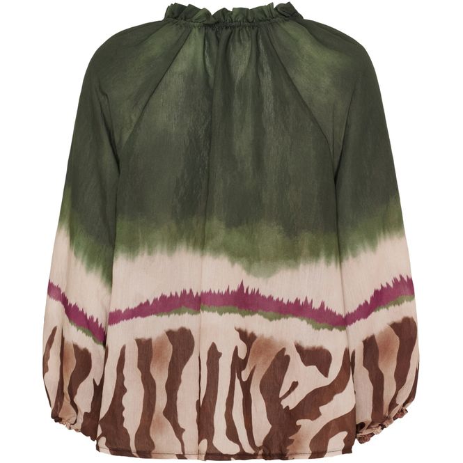 Hovedbilde MARTA DU CHATEAU - BELLADONNA BLUSE - GRØNN