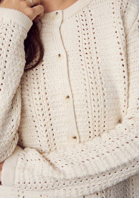 Hovedbilde ISAY - Gwen Cardigan - Broken White