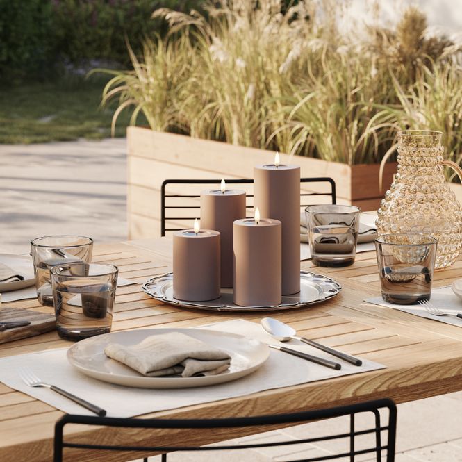 Hovedbilde  Mokka Utendørs LED-lys (7,5x15 cm)