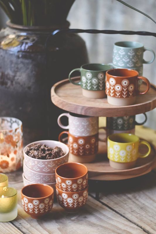 TREND - Retro krus - Gul