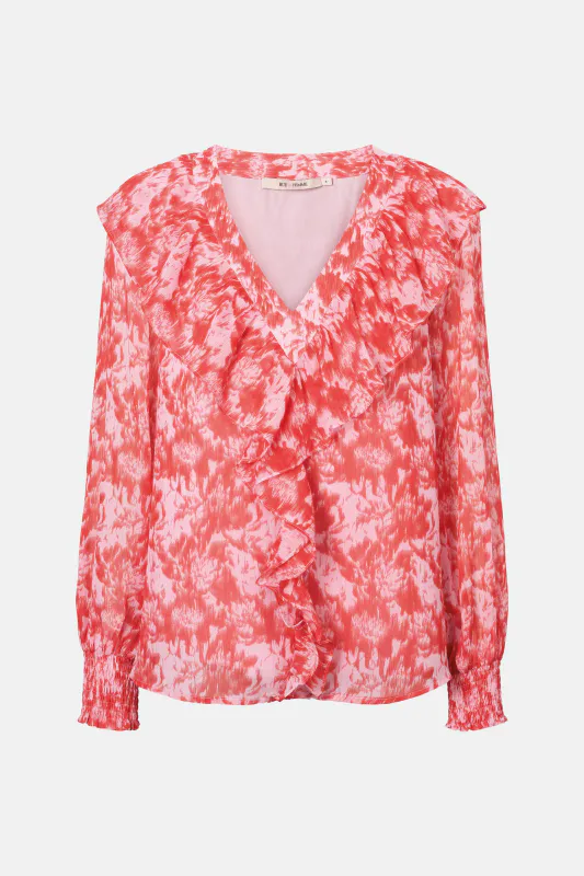 Rue de Femme - Jennah Bluse - Mars Rød