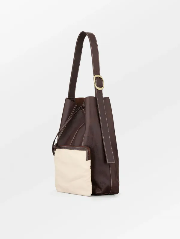 BECK SÖNDERGAARD - Panel Mae Buckle Bag - Brun