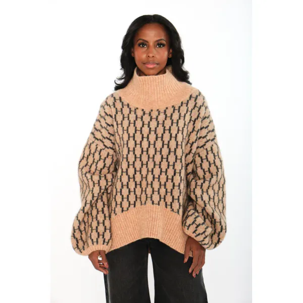 Hovedbilde HÉST - FAM NEW PATTERN - Beige