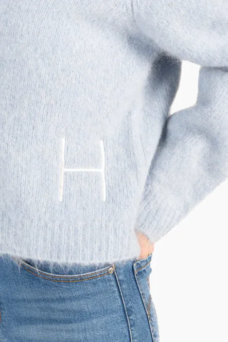 Hovedbilde HÉST - Pernille Short Cardigan - Blå
