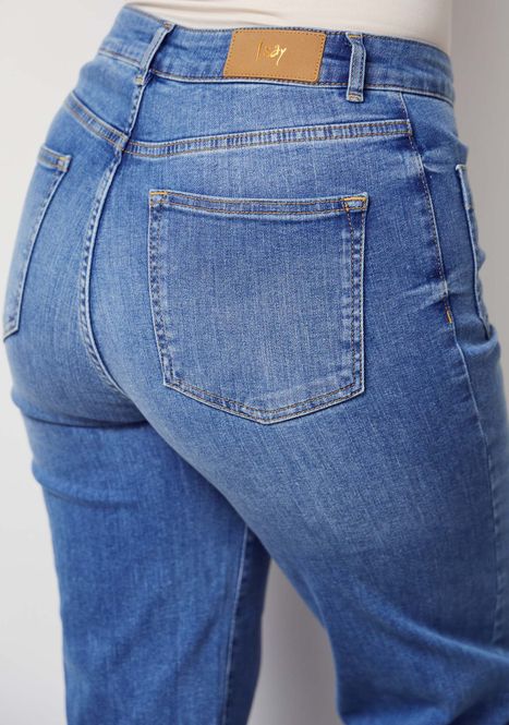 Hovedbilde ISAY - Bologna Wide Jeans - Mid Denim