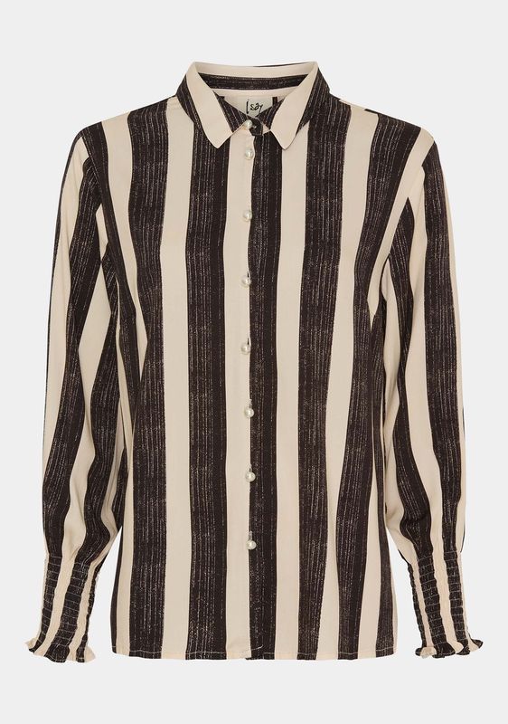 ISAY - Fee Smock Blouse - Wide Stripe