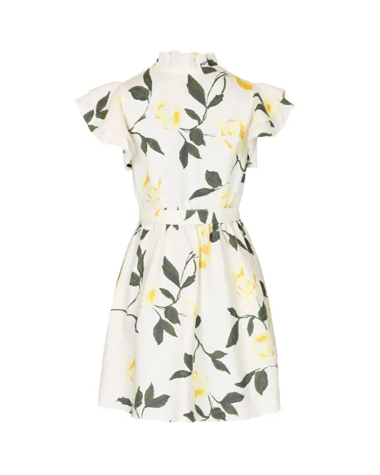 Hovedbilde BYTIMO - Linen Ruffle Dress - Sunlight 
