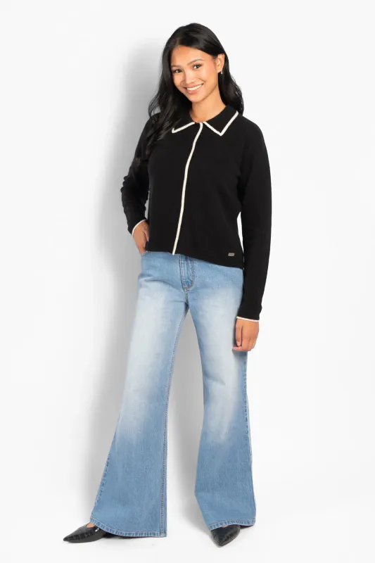 HÉST - Vivienne Cardigan - Black