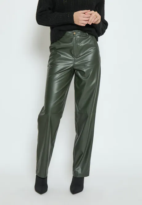 Hovedbilde FLARED PANTS - DEEP DEPTHS GREEN