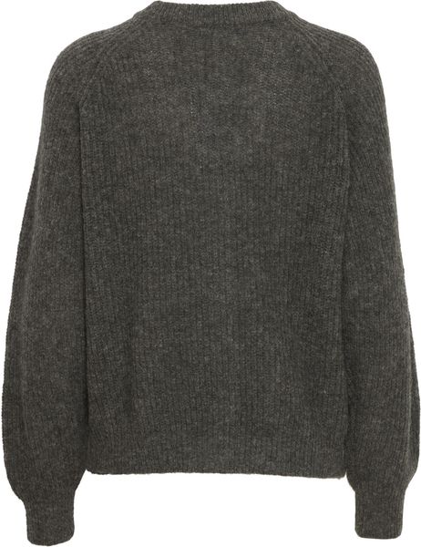 Hovedbilde ATELIER RÊVE - Irmelia Jakke - dark grey melange 