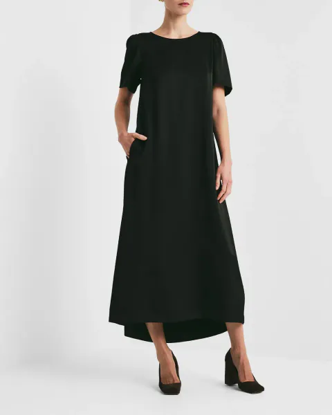 Hovedbilde BYTIMO - Tailored Satin Relaxed Dress