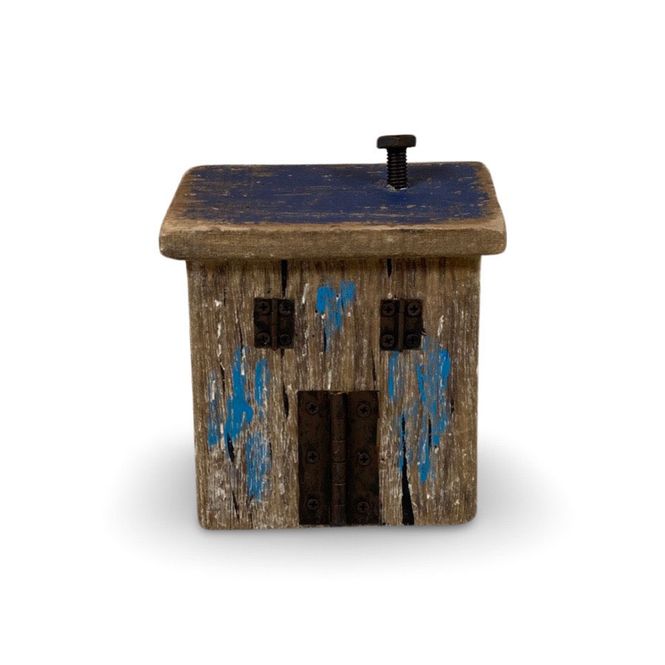 Hovedbilde Dekorhus - strandhus blå