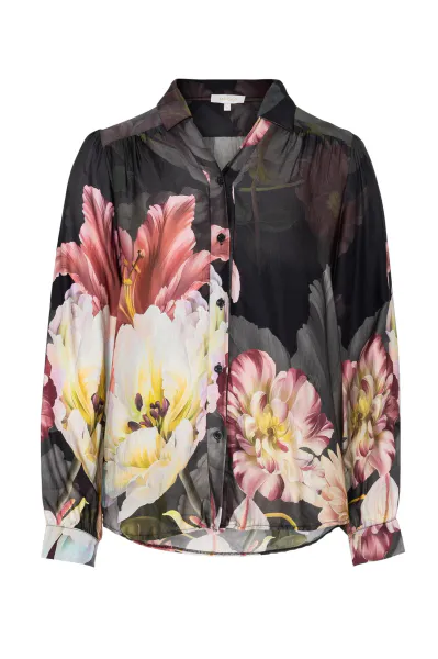 Hovedbilde RAH OSLO - BLUSE PRINT - PASSION BLACK