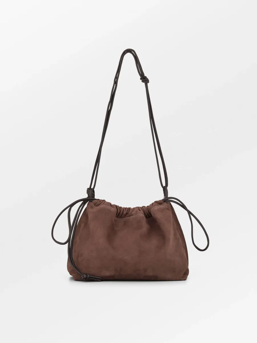 BECK SÖNDERGAARD - Suede Giana Bag - Brun