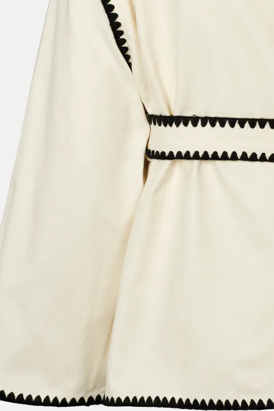 Rue de Femme - Gloriana Kimono - Off White