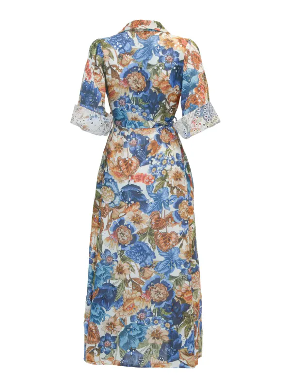 Haust - Printed Lace Dress Multi 