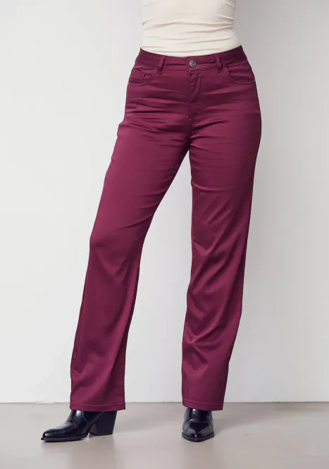 Hovedbilde Isay Long Straight Pant - Wine