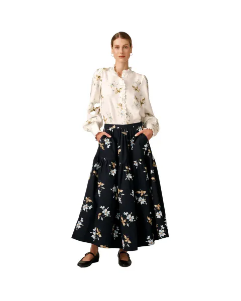 Hovedbilde ByTiMo - Viscose blouse Tea Garden