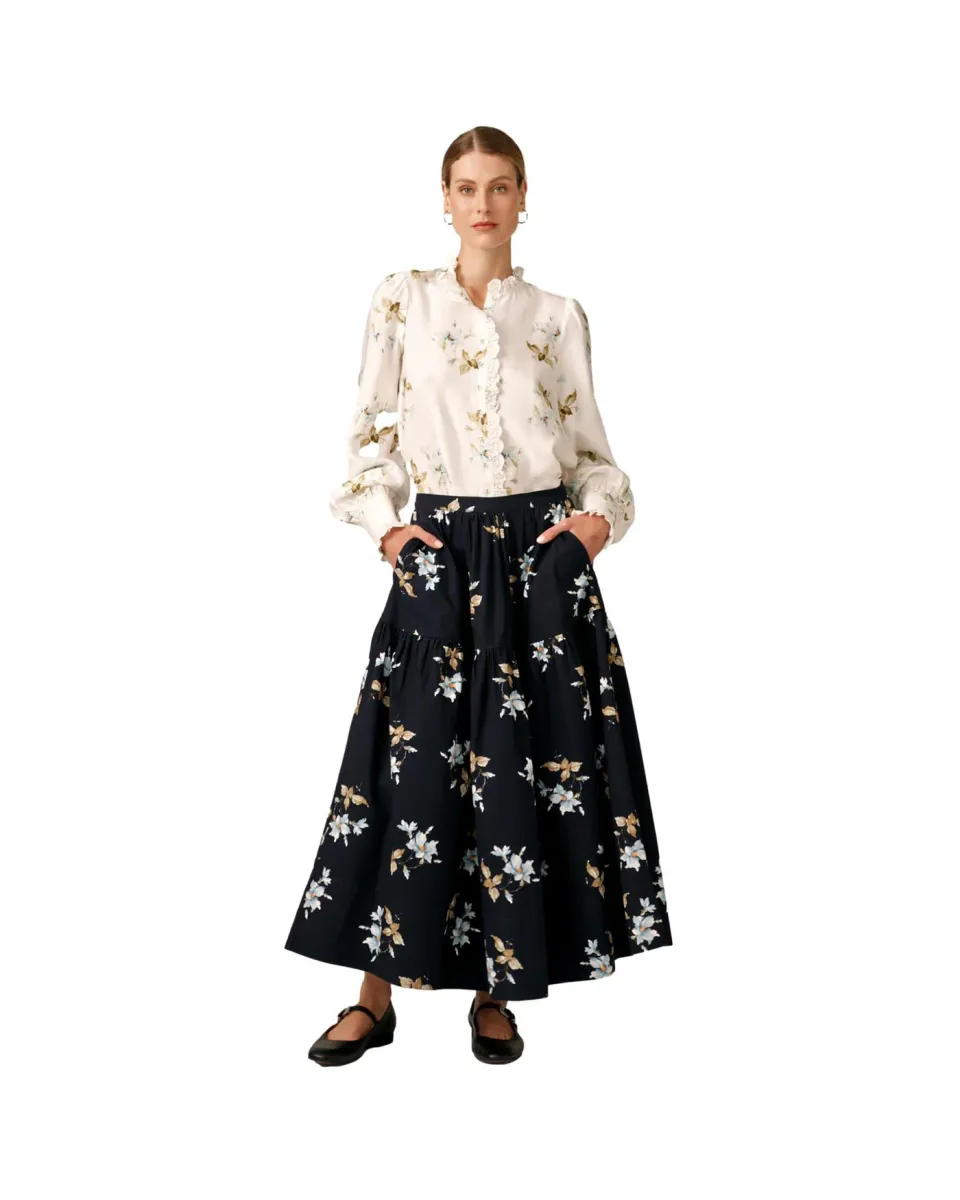 ByTiMo - Viscose blouse Tea Garden