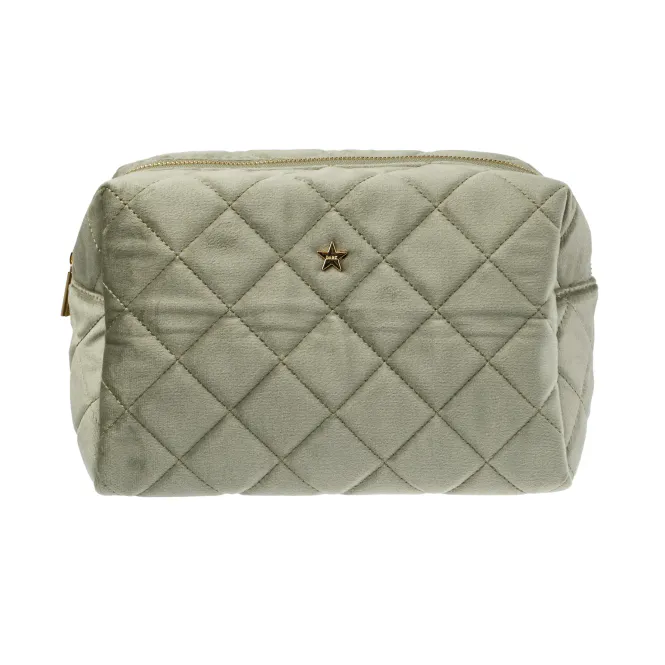 Hovedbilde VELVET SQUARE QUILTED MAKE-UP POUCH LARGE MILIEU ...