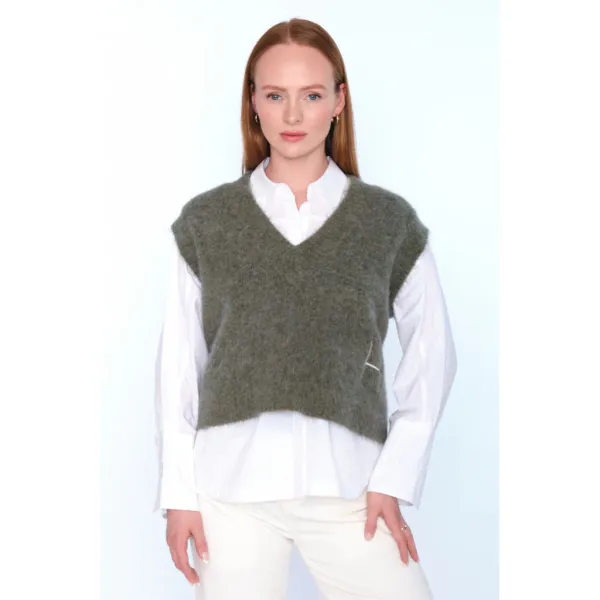 Hovedbilde HÉST - PERNILLE VEST - WINTER MOSS 