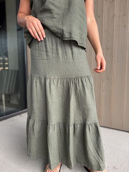 Hovedbilde Rah Oslo - Amara Long Skirt - Army