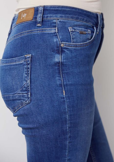 Hovedbilde ISAY - Monza Straight Jeans - Mid Denim