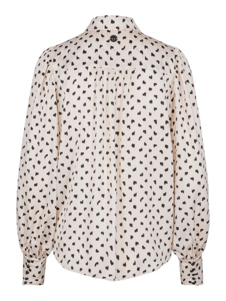 Hovedbilde HAUST - Heart button blouse - prikkete 