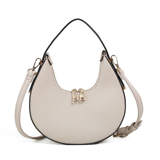 Hovedbilde EVY Oval håndveske - beige