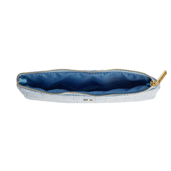 Hovedbilde TWEED SMALL POUCH COOL BLUE