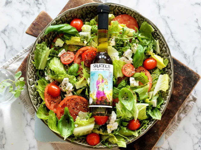 Hovedbilde FRUTIMIAN - SALATOLJE av extra virgin olivenolje ...