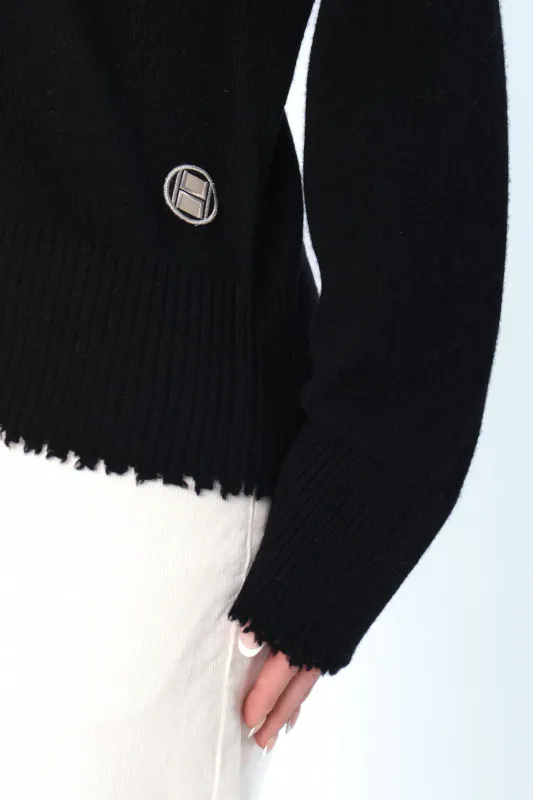HÉST - Agatha Sweater - Sort