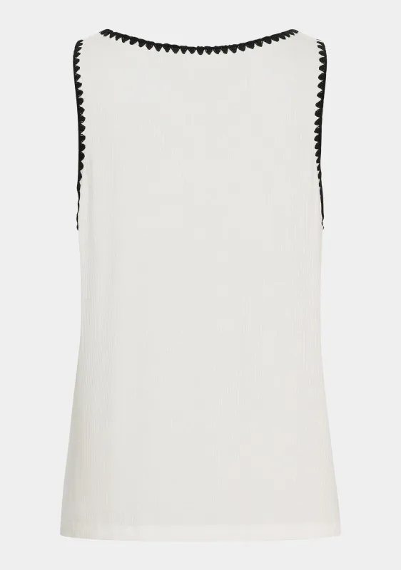 Isay - Dee Tank Top - Broken White