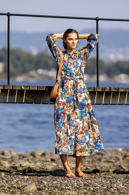 Haust - Printed Lace Dress Multi 