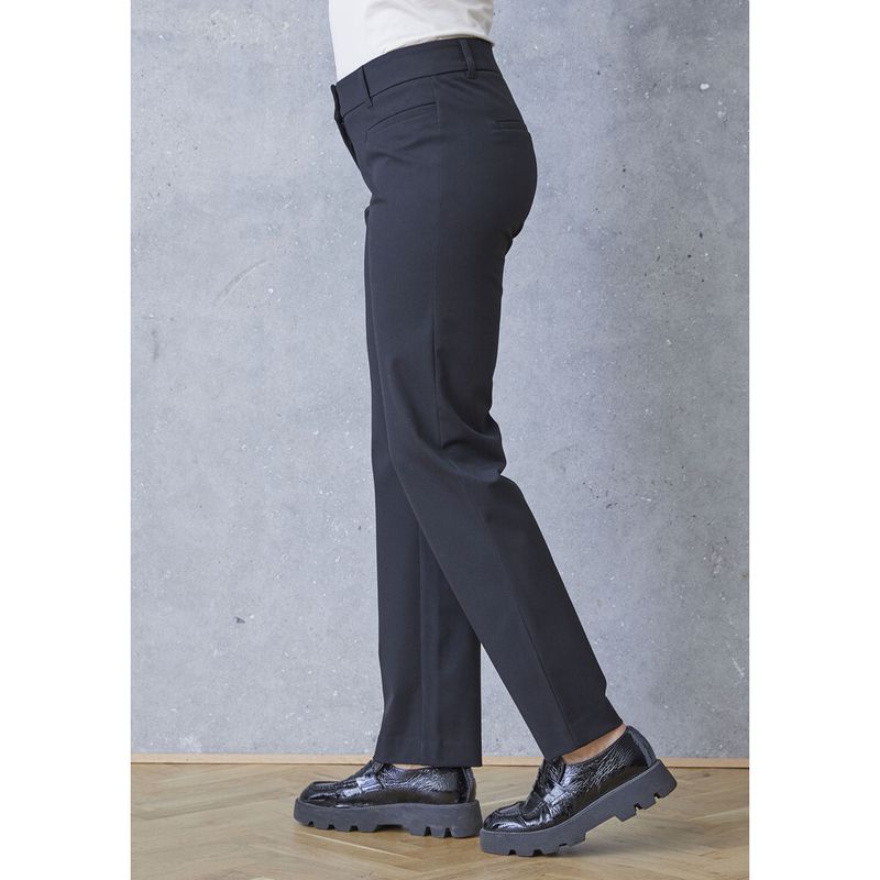 Genova Straight Pant - Black