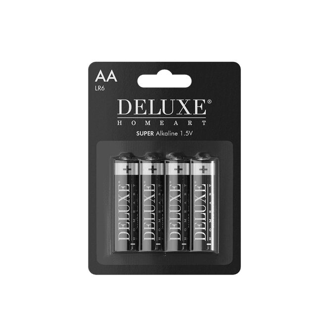 Hovedbilde DELUXEHOMEART Batterier til innendørslys ( AA ...